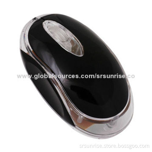 3D Wired Optical Mouse, can for gift 1000dpi Resolution, All Color Styles for Both Hand Use